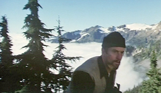 In this classic scene, the late film legend, left, shares a tender moment with another actor.